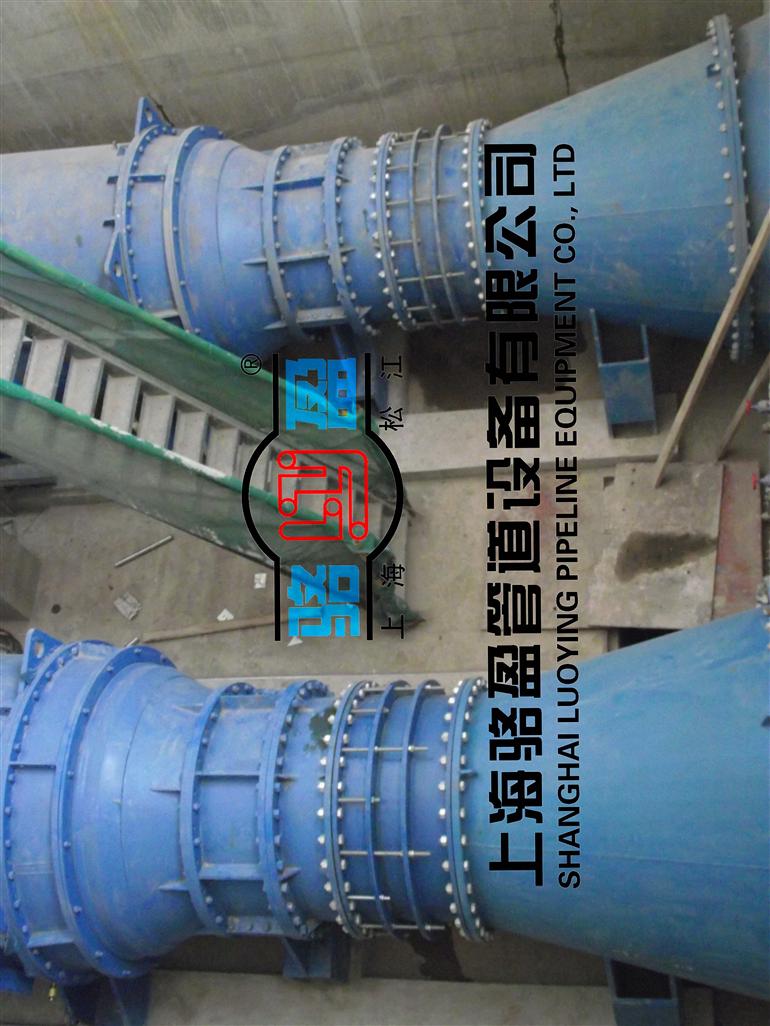 污水泵專用伸縮接頭安裝現(xiàn)場